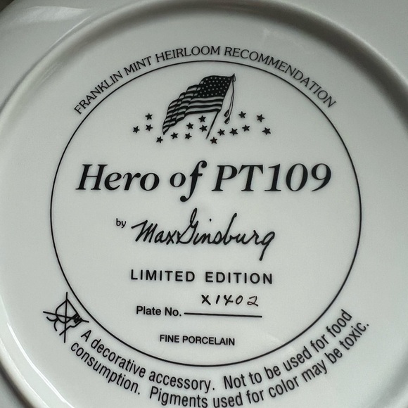 6 Franklin Mint JFK Plates - Picture 14 of 15